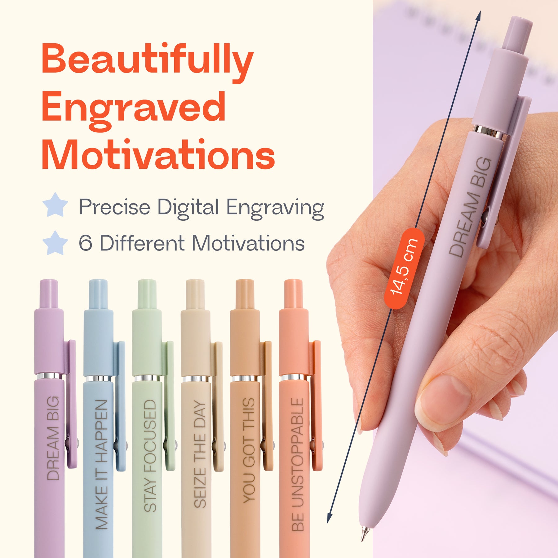 Better Together Achievers Inspirational Pen Set (Pastel)
