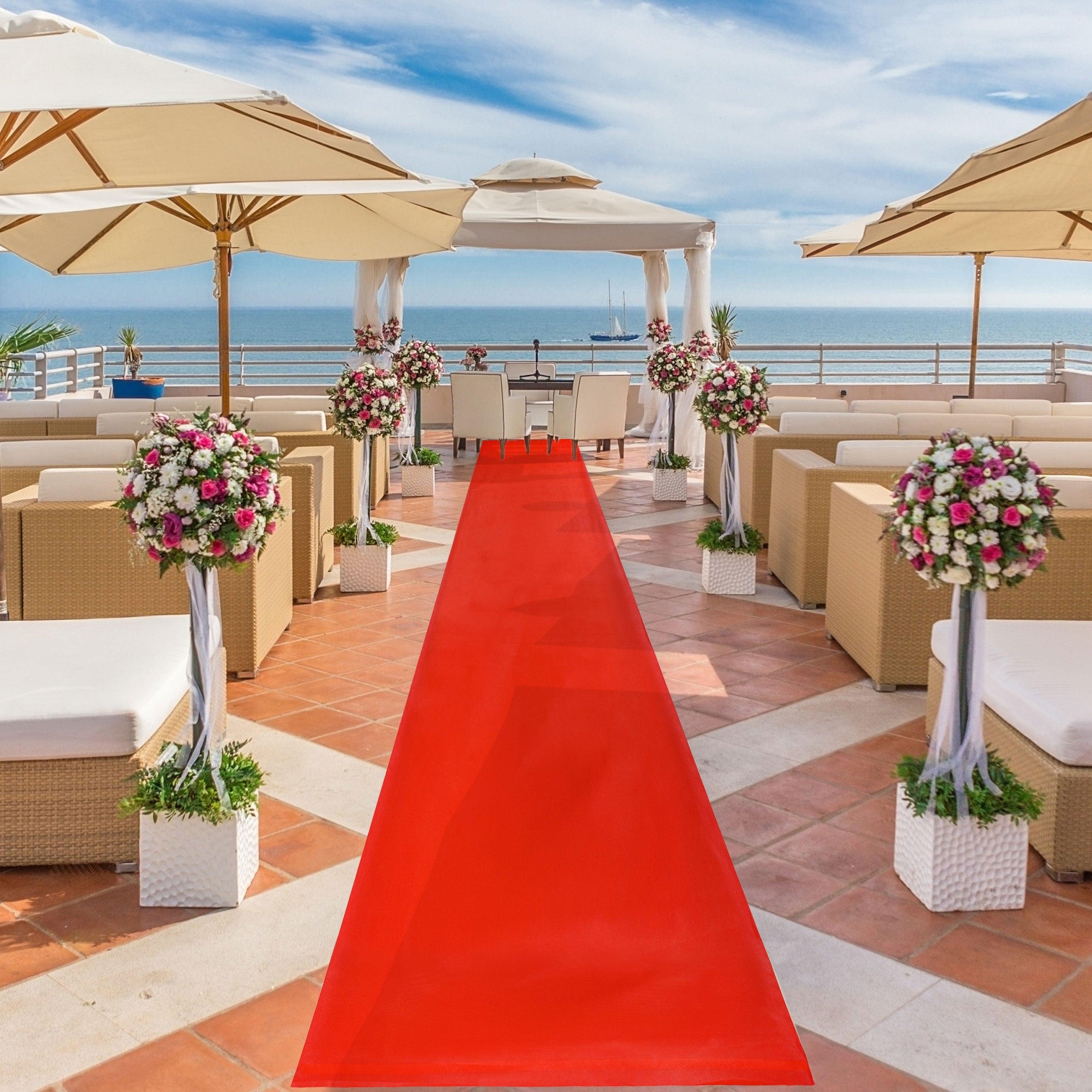 Wedding Aisle Runners (3 x 100 Feet) - JAHomesUS
