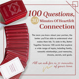 Couples Relationship Question Card Game (Original 100 Card Deck) - JAHomesUS